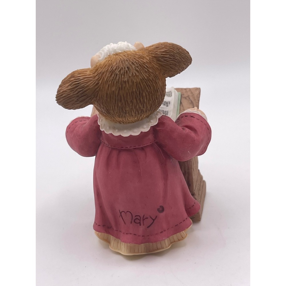 Enesco Marys Moo Moos Singing Moo Praises Cow Figurine 85MM501 Vintage 1998 - Picture 3 of 5